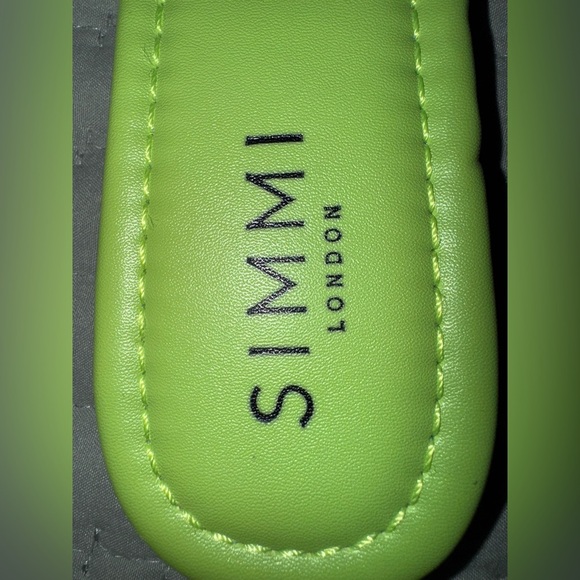 Simmi Lime Green Braided Sandals. Size US 9. NWOT - Picture 3 of 7